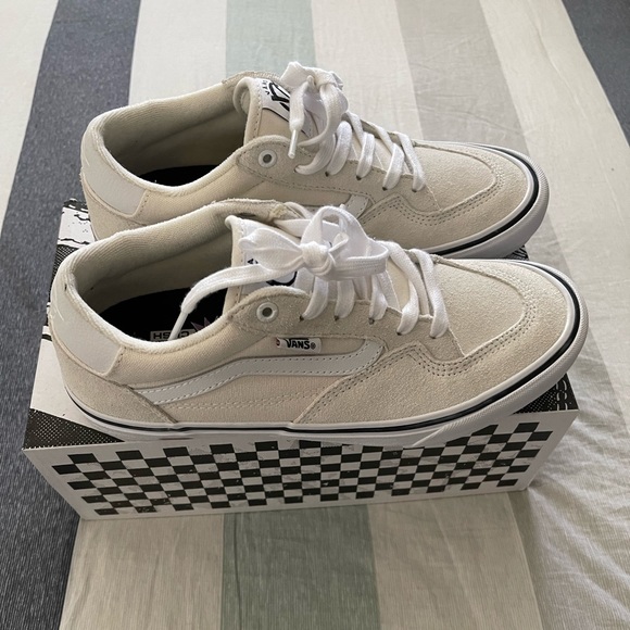 Vans Rowan Pro Marshmallow/white Men’s Skate Shoes 8.5 - Picture 3 of 12
